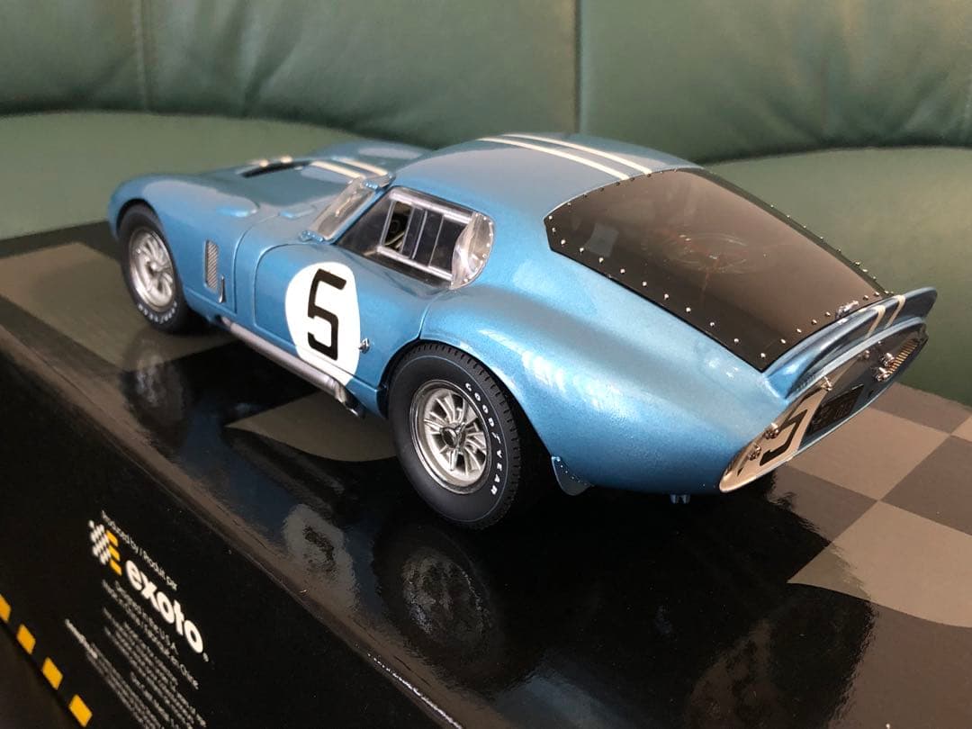 ★絶版レア！￼￼￼エグゾト 1/18 コブラ デイトナ クーペ