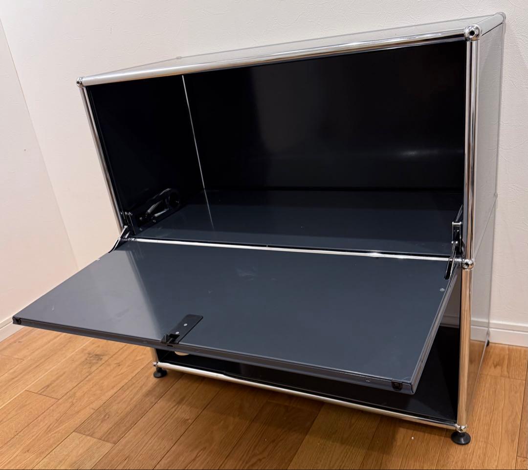 USMハラー１連２段　上段ドロップダウン、下段フルオープンアントラサイト美品