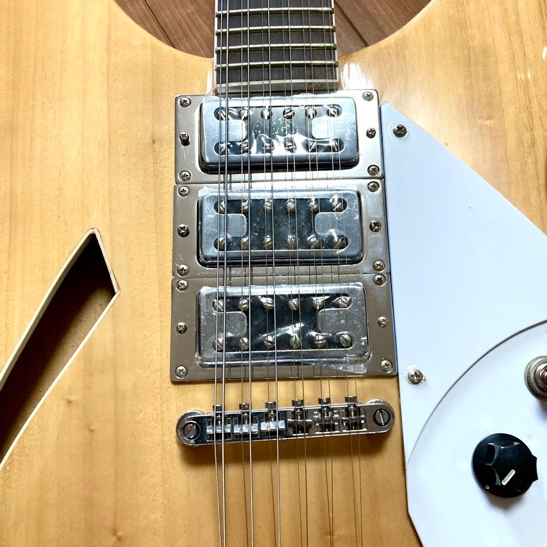 リッケンバッカータイプ 12弦エレキギター