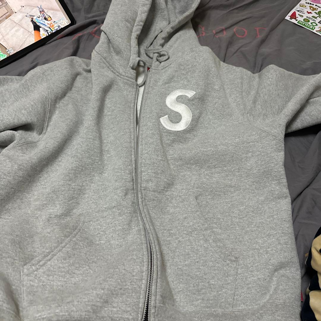 スケートボード Supreme S Logo Zip Up Hooded Sweatshirt