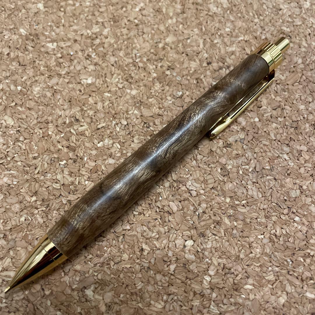 金杢犀　マーブルウッド　シャープペンシル0.5mm