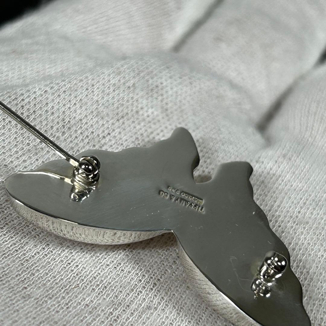 ティファニー ブローチ バタフライ 蝶々 メキシコ シルバー925 ピンバッチ