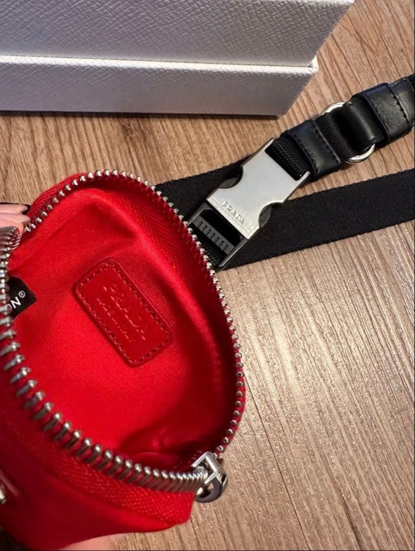 PRADA ペットリード【鑑定付未使用美品】