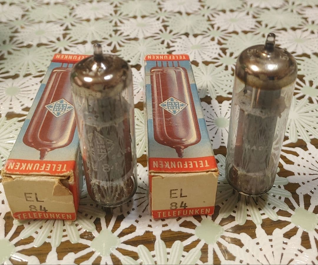 K*o様 ★Telefunken EL84 真空管 2本セット　ダイヤマークあり