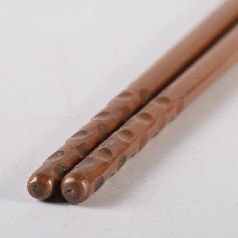 茶道具　釜師　高木治良兵衛作　南鐐鳥頭飾　火箸　共箱　C　R8572