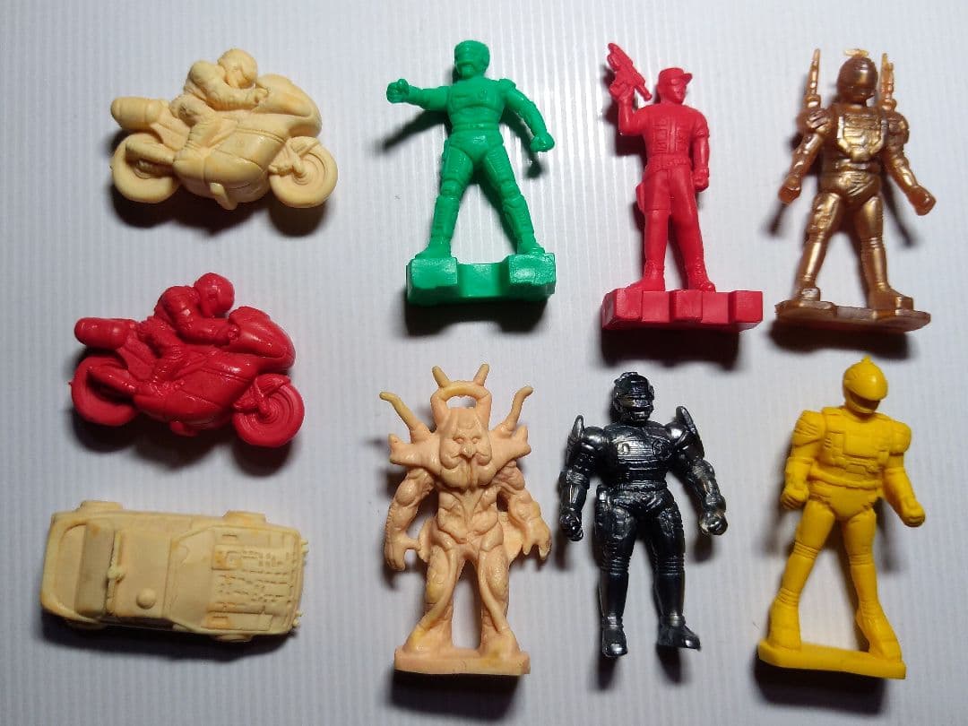 消しゴム　機動刑事ジバン　ウインスペクター　ジライヤ　ジャンパーソン　その他