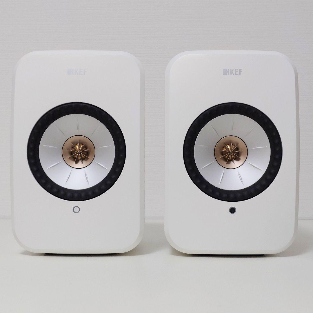 KEF LSX II ワイヤレスHiFiスピーカー ミネラルホワイト