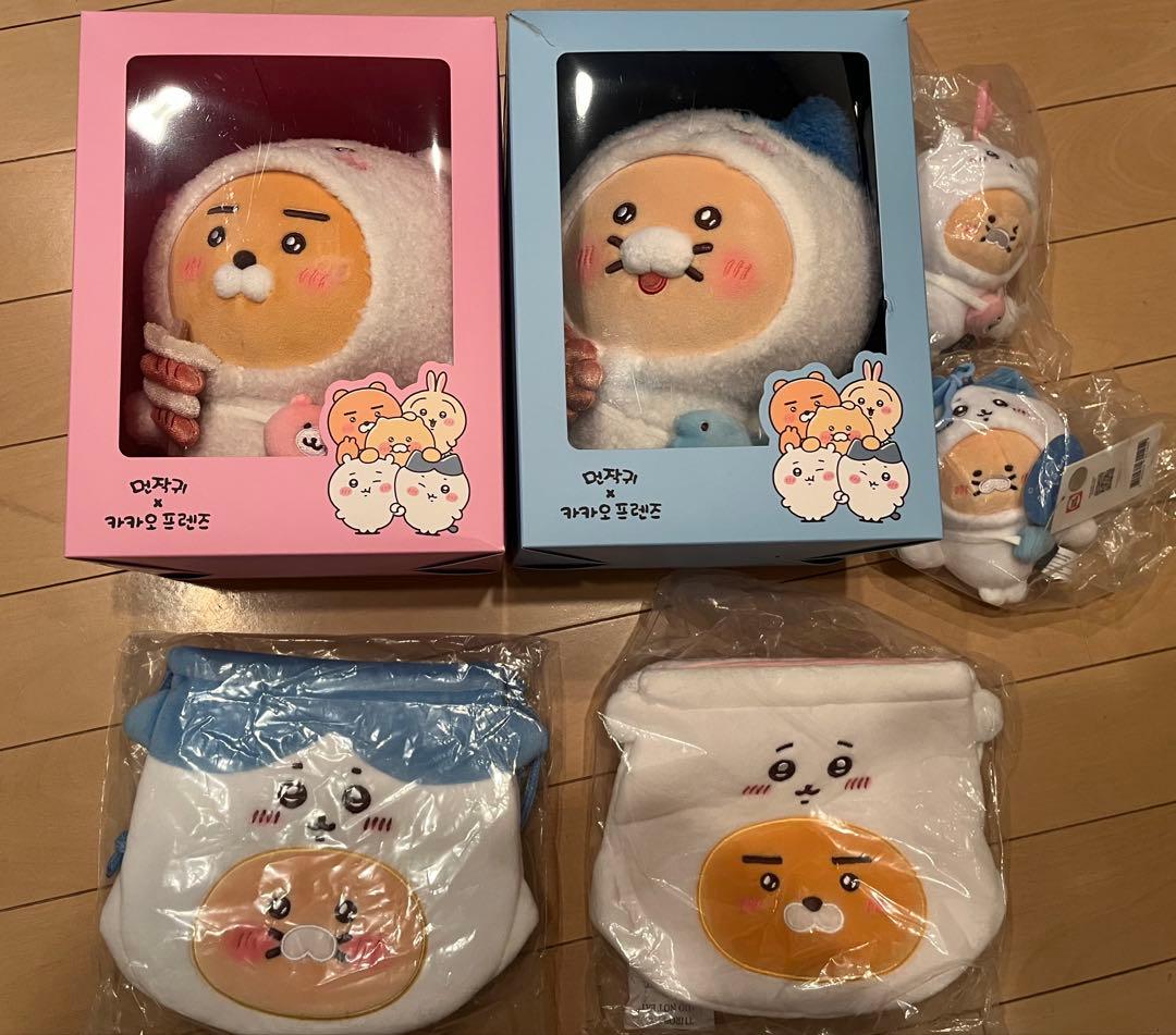 韓国限定　完売品　カカオフレンズ ちいかわ　コラボ　セット 6点