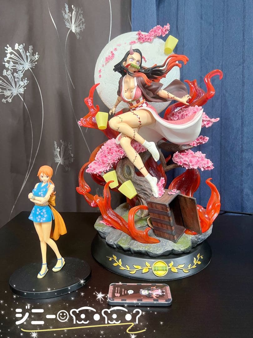 s*ン様 鬼滅の刃 フィギュア　竈門禰豆子　ジャンク品扱い　入札前にご注意