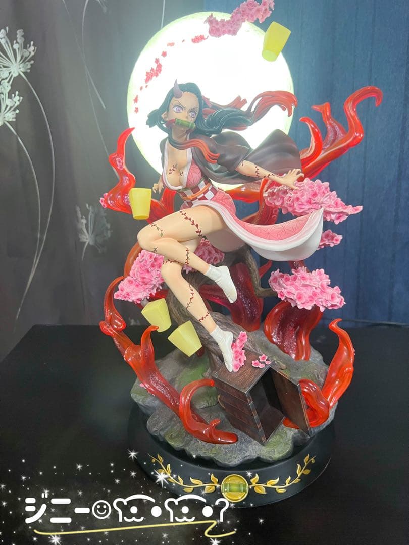 s*ン様 鬼滅の刃 フィギュア　竈門禰豆子　ジャンク品扱い　入札前にご注意