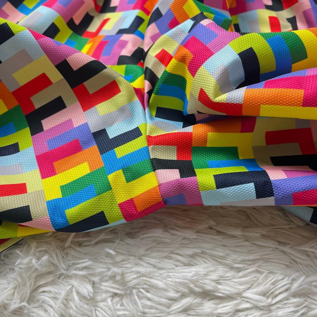 極美品 コムデギャルソン 24SS ワイドパンツ カラフル マルチカラー