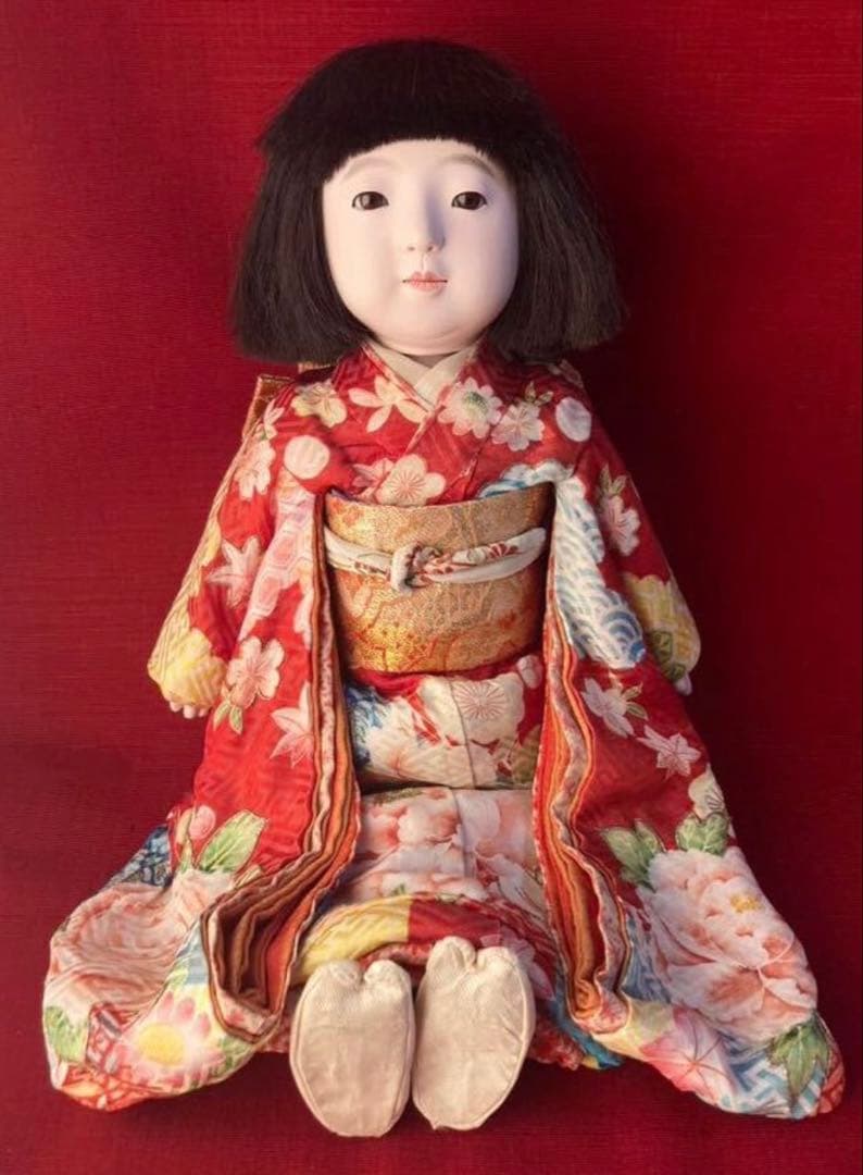 市松人形 滝澤義豊　42cm