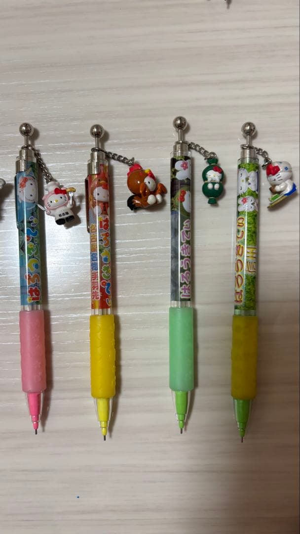 ハローキティ　ご当地シャープペンシル　10本