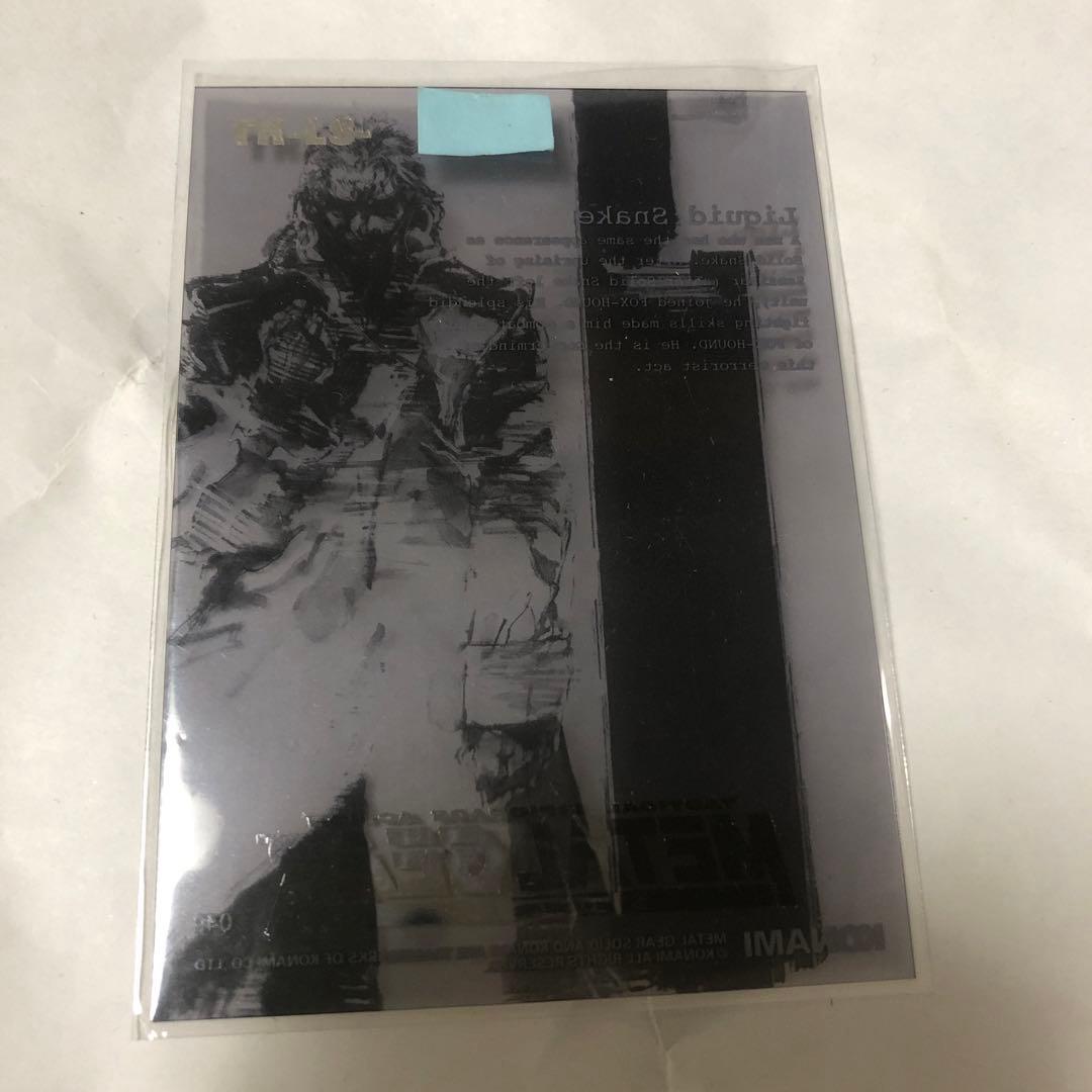 その他 L GEAR SOLID TRADING CARD FALCON 049