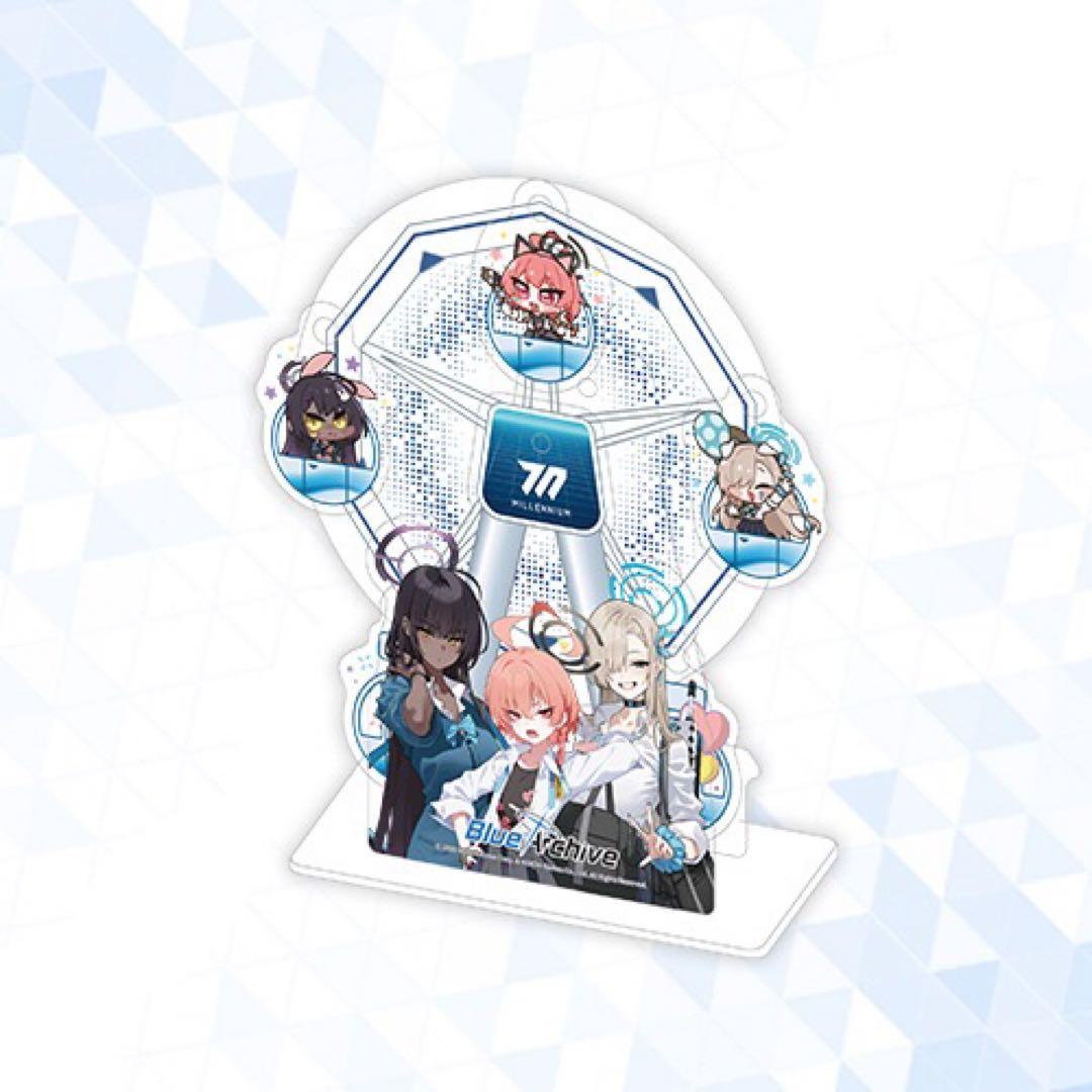 ブルーアーカイブ ブルアカ ネル アスナ カリン 韓国限定 アクリルスタンド