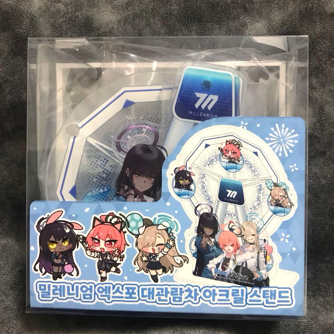 ブルーアーカイブ ブルアカ ネル アスナ カリン 韓国限定 アクリルスタンド