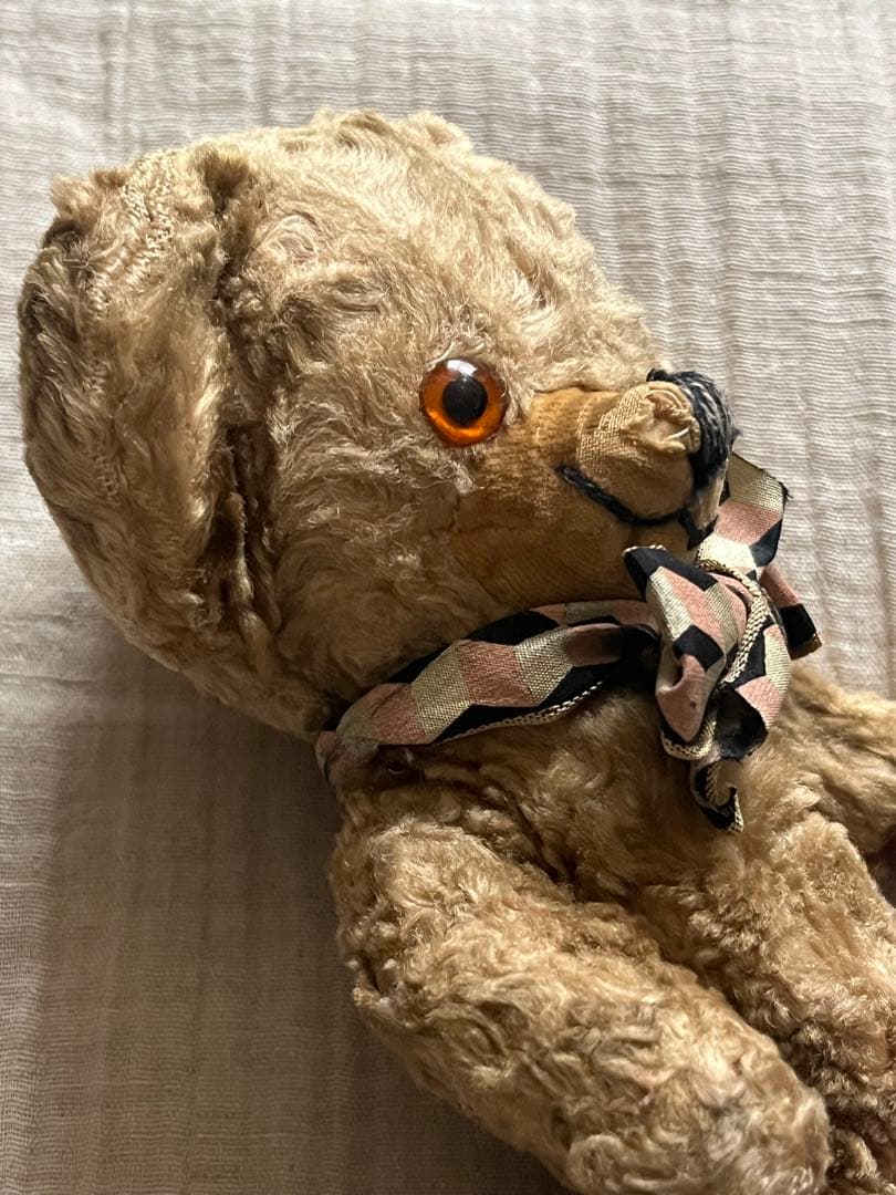 アンティークヴィンテージ英国製メリーソートチーキーテディベア ぬいぐるみドール
