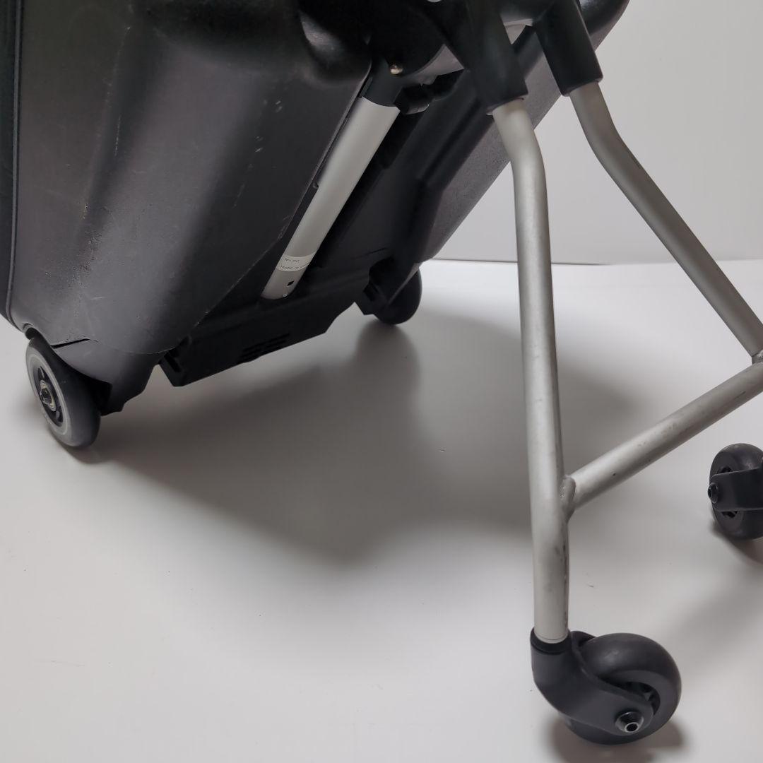 m-cro マイクロラゲッジイージー スーツケースベビーカー　ブラック