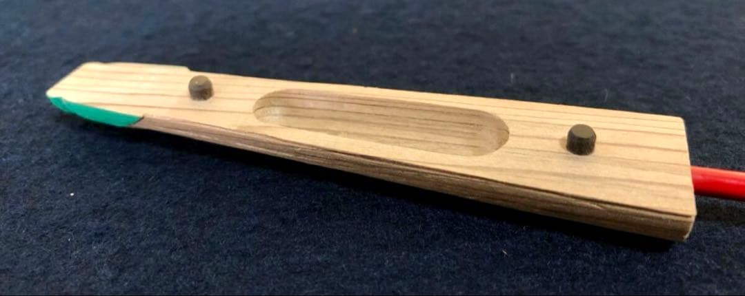 【美品】「祖」神代杉 傘香合 道場 宗廣 共箱 茶道具 (122a⑥)