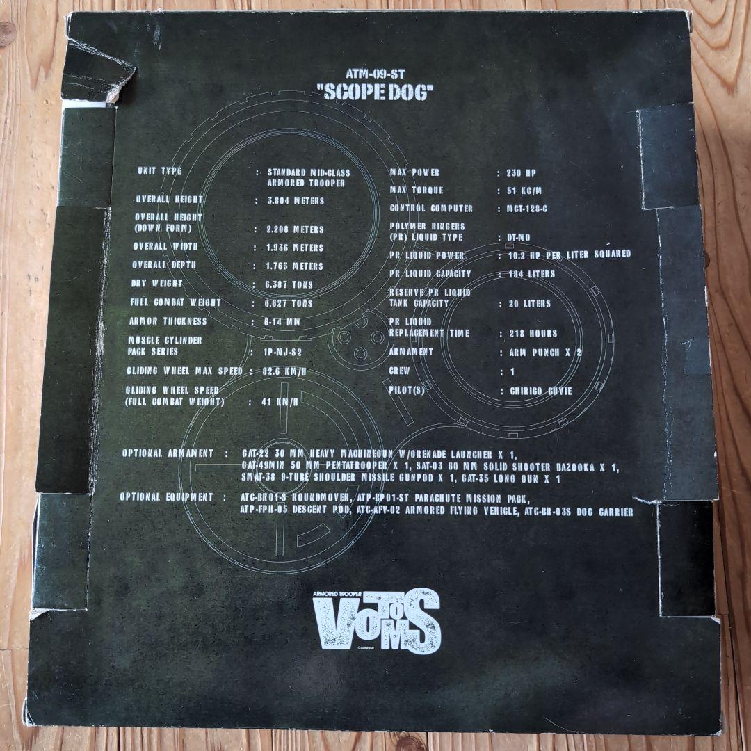 スコープドッグ「装甲騎兵ボトムズ」1/12　ヤマト