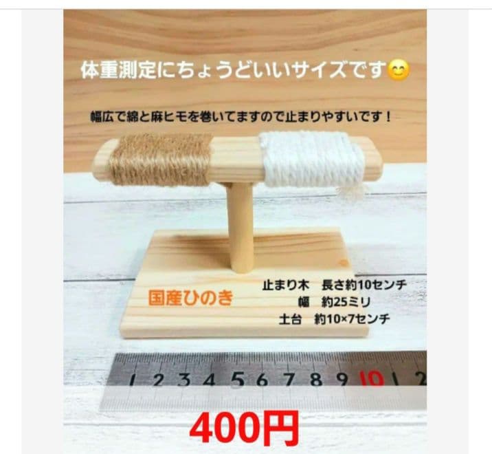 インコ　フォージングトイ　輪投げセット　バルサ　スタンドパーチ　バードトイ