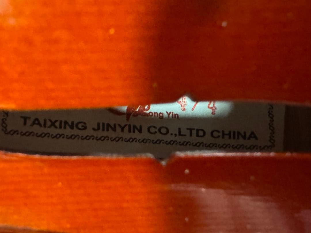 バイオリン 本体 ケース付き