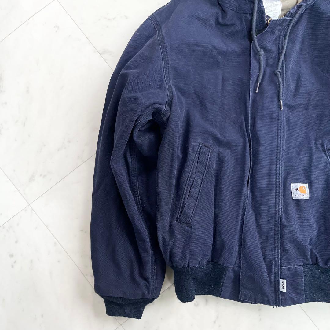 carhartt FR カーハット デトロイトジャケット USA製 ネイビー S