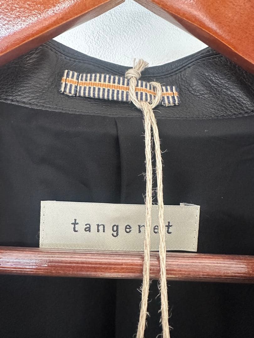 tangenet(タンジェネット)Tracker/Leather Jacket