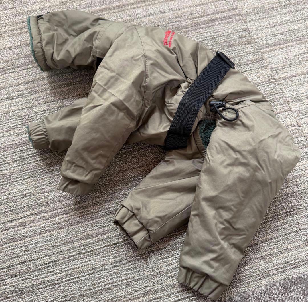 犬用防寒 インサレートスーツ オリーブグリーン イタグレ IS ピムリコ