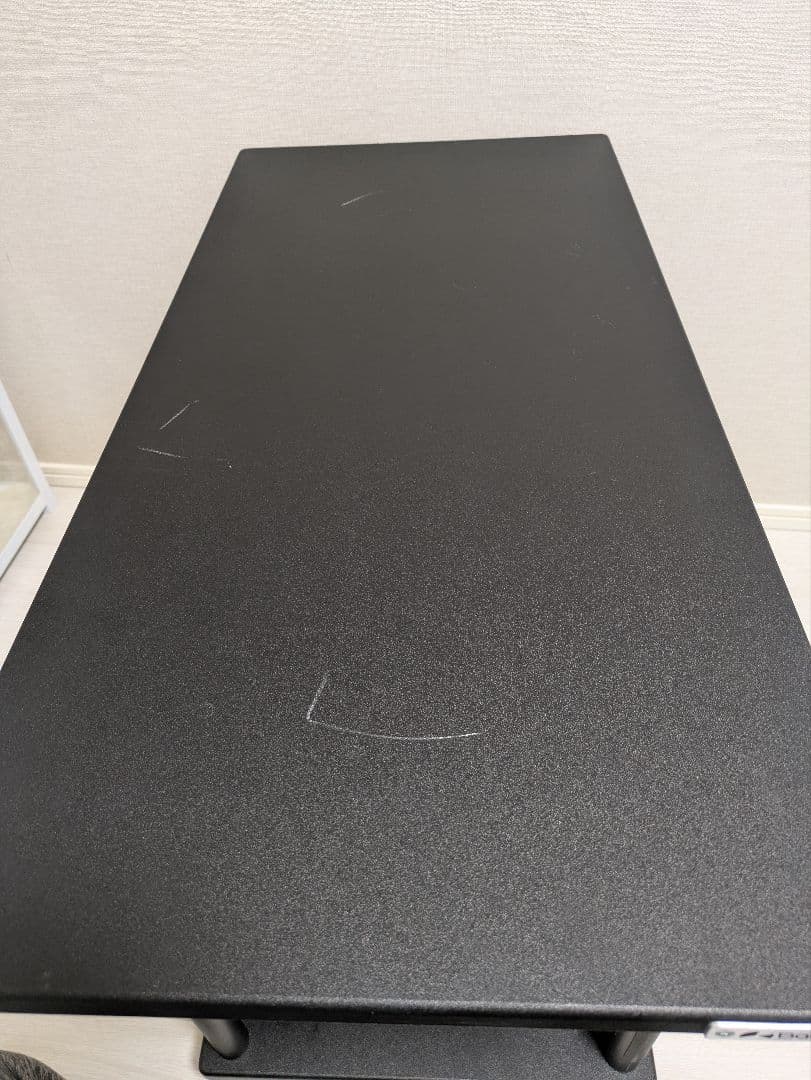 Bauhutte 昇降式L字デスク　BHD-820H-BK