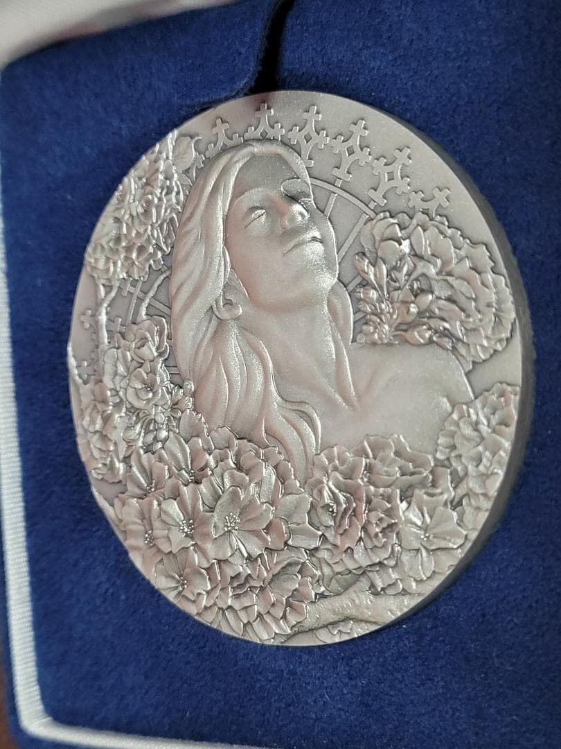 【特年】平成31年　桜の通り抜け記念　銀メダル＆銅メダル（２個セット） 紅手毬