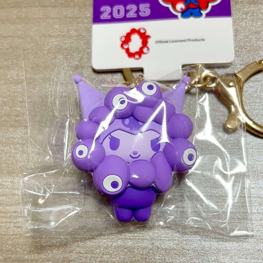 EXPO2025サンリオミャクミャク 推しカラーキーホルダー全７種　コンプリート