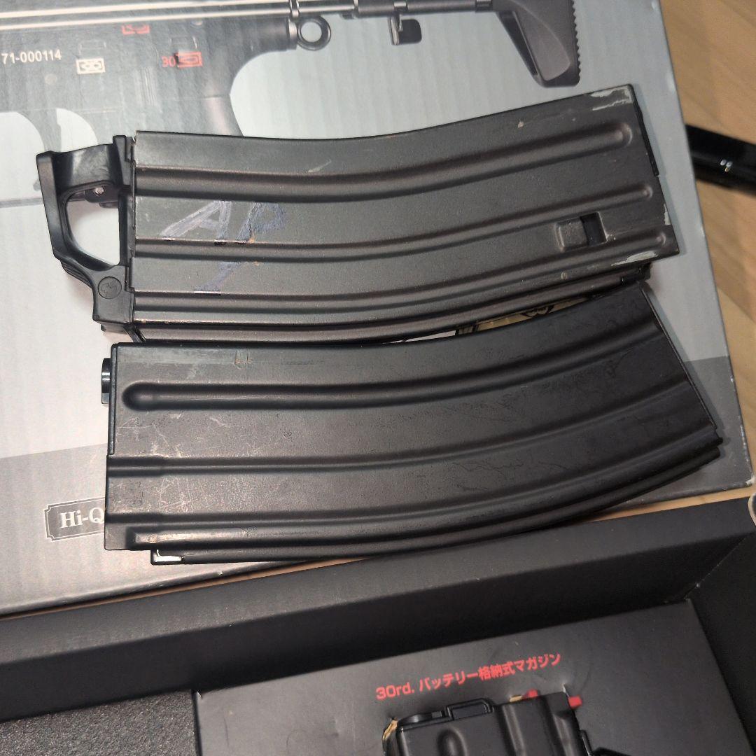 東京マルイ　次世代電動ガン HK416C カスタム　予備マガジン　リポバッテリー