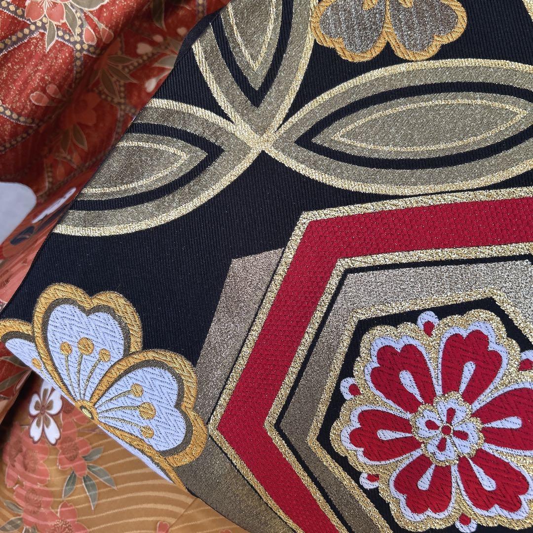 振袖　フルセット　正絹　古典柄　華やか　成人式　２０歳　ふりそで　m5