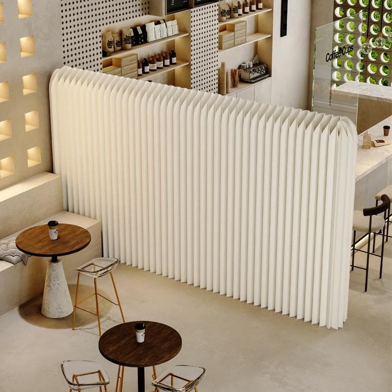 パーテーション間仕切り折り畳み式高さ1.6ｍ長さ2-3ｍ組立不要ついたて目隠し