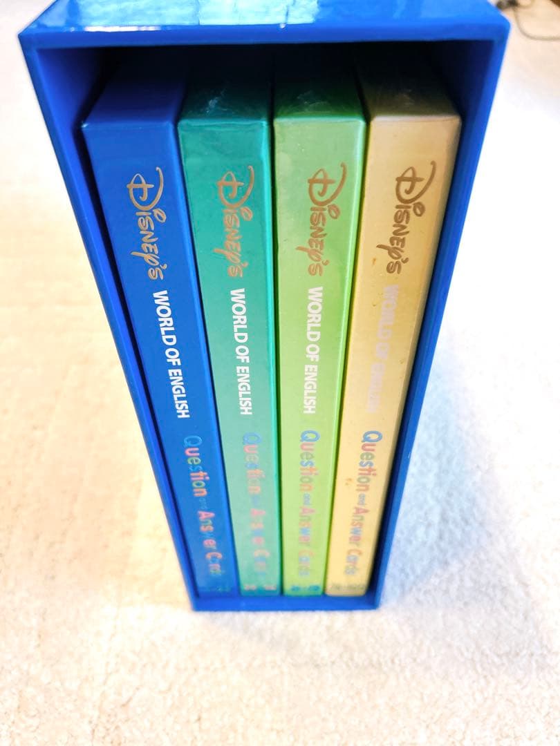 DWE ディズニー ワールド イングリッシュQ&Aカード 100枚セット