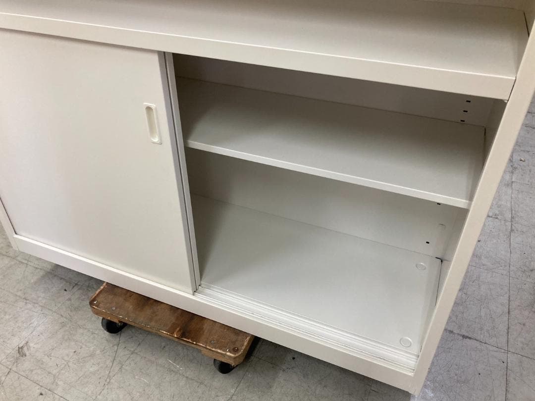 中古 美品 受付カウンター カウンター書庫 生興 W1200×D450X950