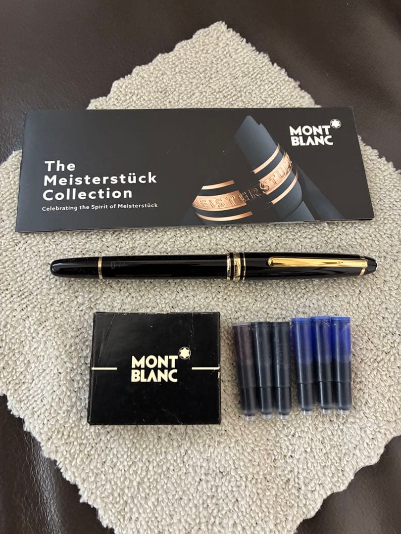 ◾️美品◾️モンブラン144万年筆◾️マイスターシュテュッククラシック◾️カートリッジ付