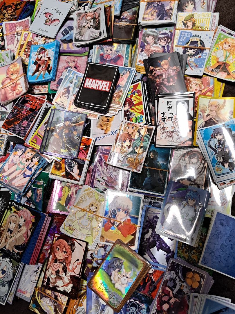 キャラスリーブ まとめ 大量 超大量 無地なし スリーブ カードプロテクター