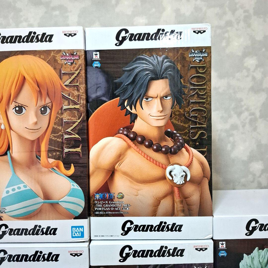 ワンピース グランディスタ フィギュア7点セット まとめ売り 未開封