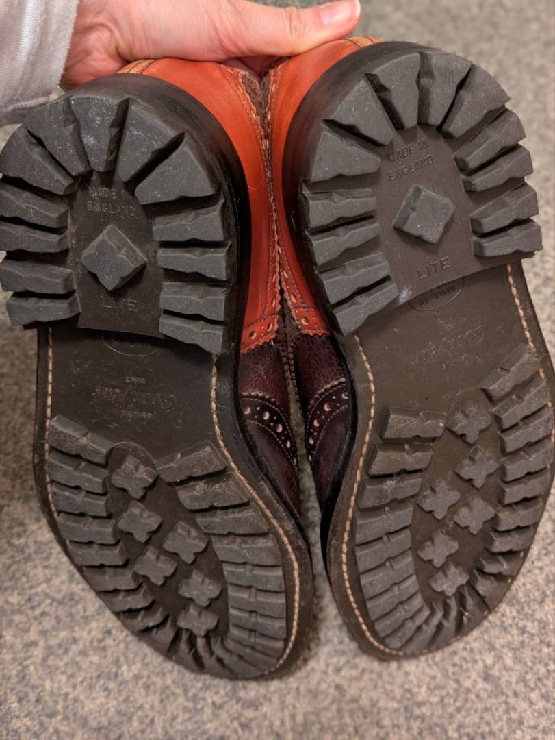 ネペンテス トリッカーズ 8.5 H5633 マルチトーン ダービー グローブ