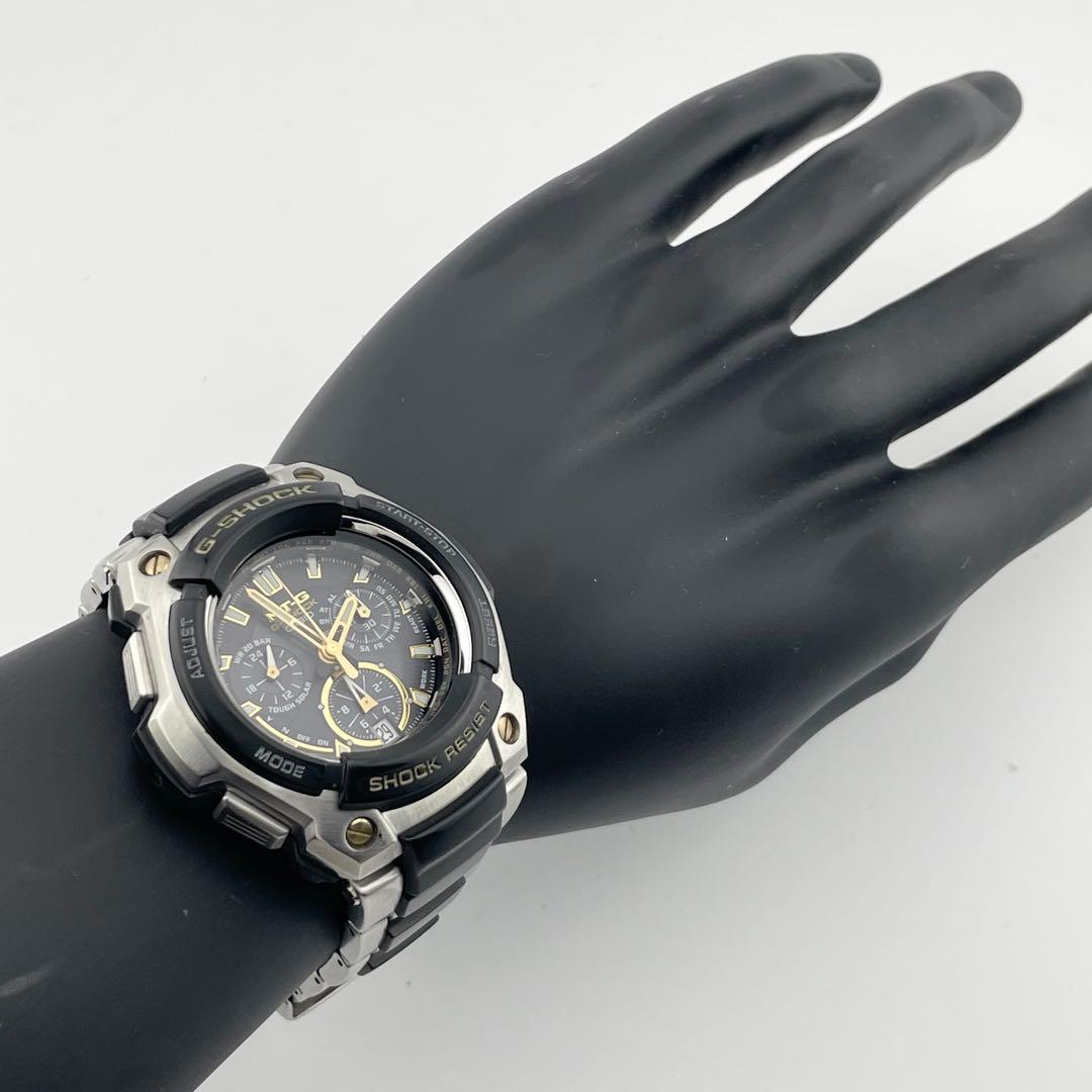 【稼働】カシオ　G-SHOCK 電波時計　腕時計　MTG-1000G メンズ