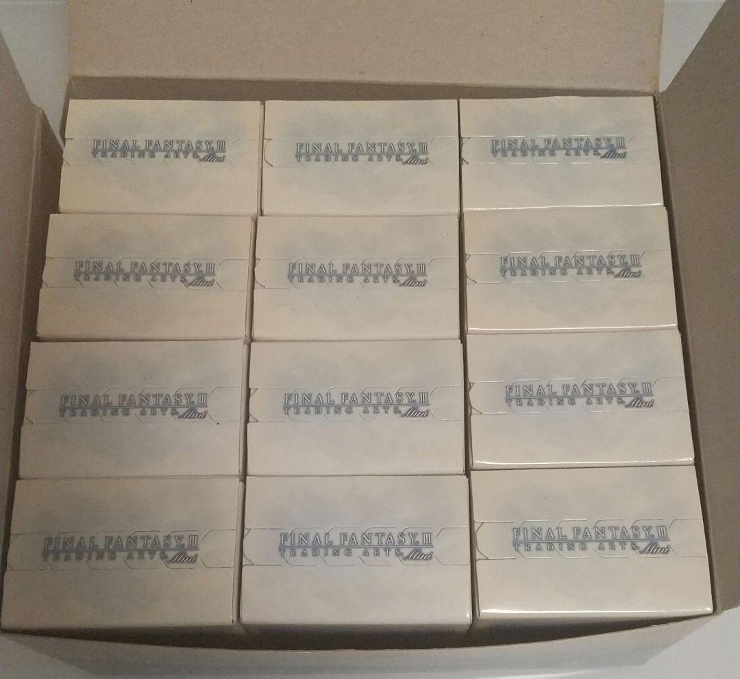 【内箱未開封】FF3トレーディングアーツミニ1BOX