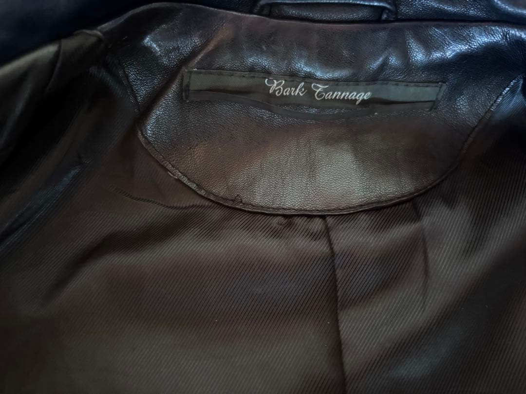 barktannageバークタンネイジナノユニバース革ジャンライダースレザー