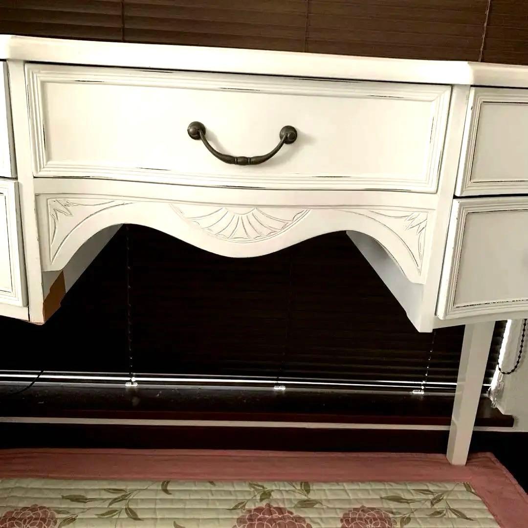 4/15迄の出品　ライティングデスク　ホワイト