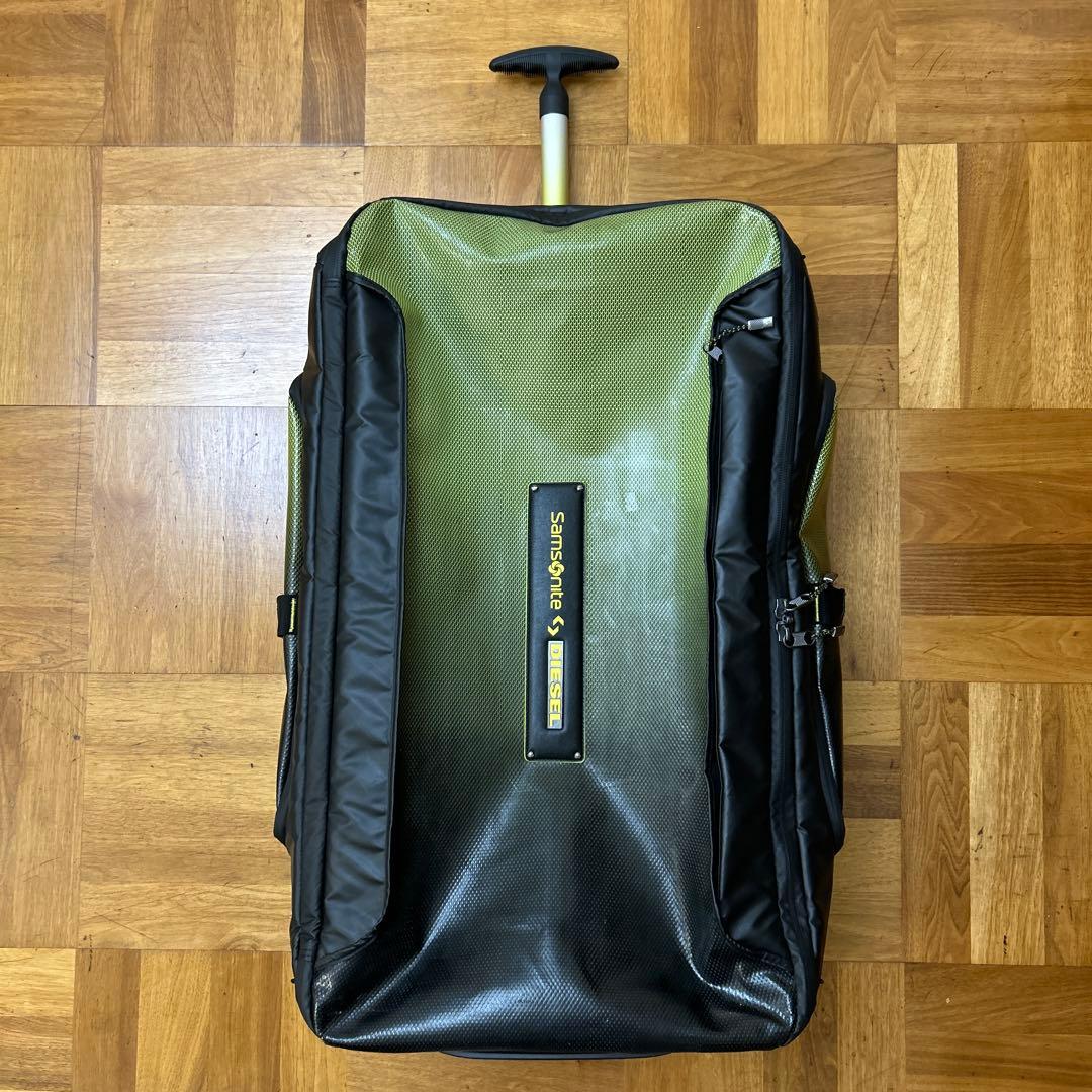 （美品）samsonite × DIESEL ソフトキャリーケース 希少 レア