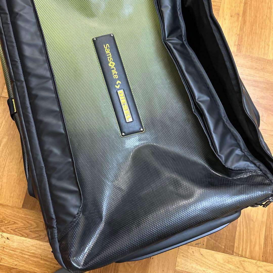 （美品）samsonite × DIESEL ソフトキャリーケース 希少 レア