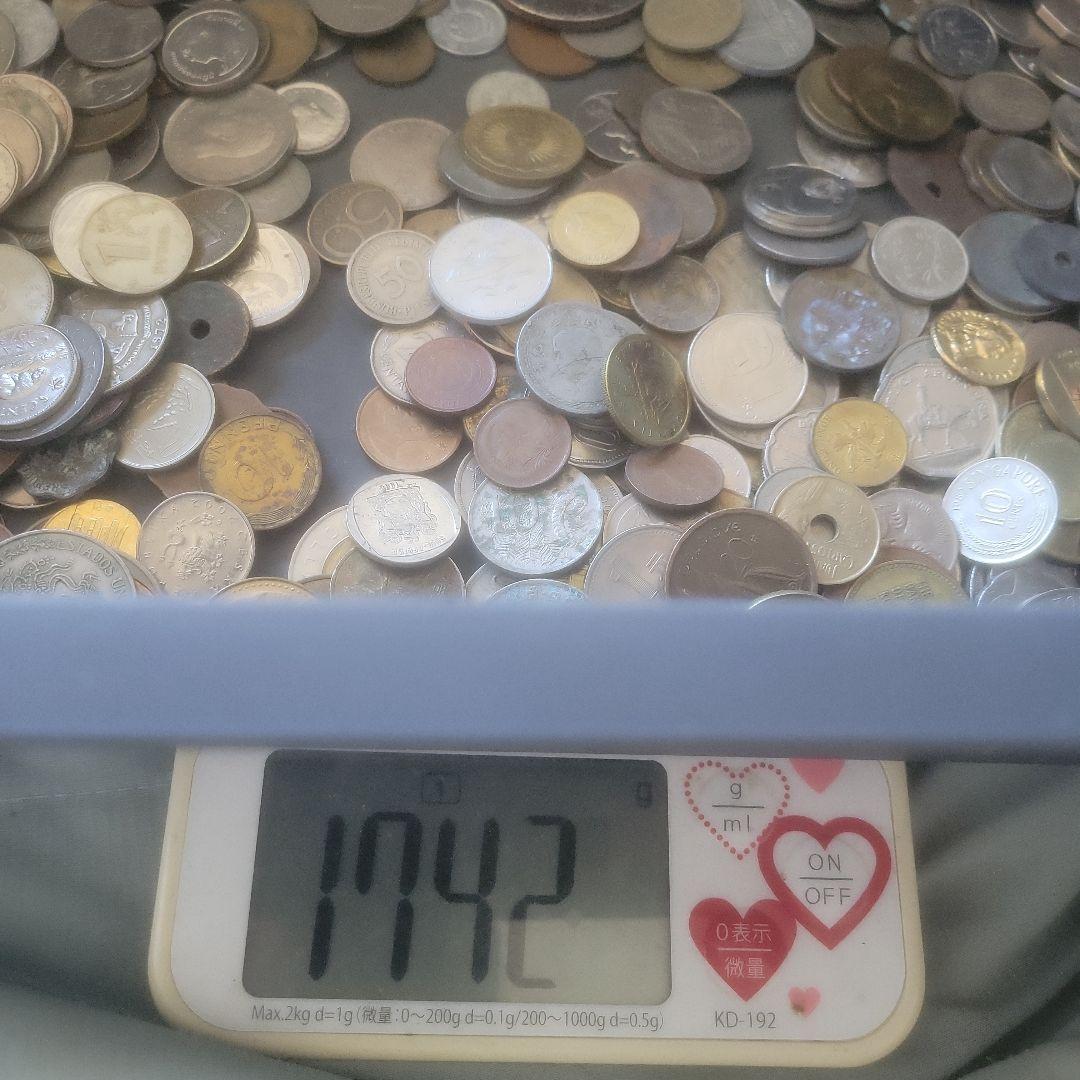 N*n様 多国籍海外古銭約7kg