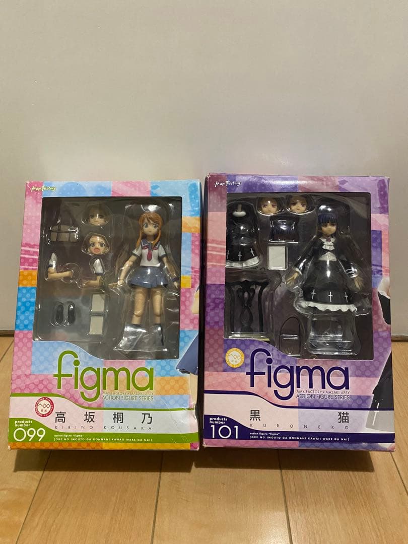 figma 俺の妹がこんなに可愛いわけがない 高坂　桐乃　黒猫　2種