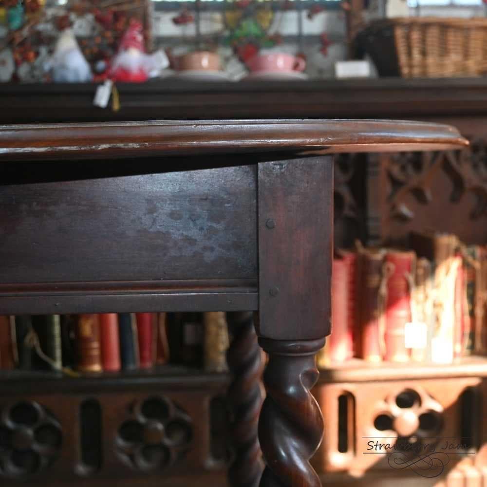 L3710-39 英国アンティーク オーク 丸テーブル ダイニング 食卓テーブル